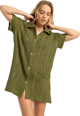 Produktbild von Roxy Chasin Sunset Coverup Kleid Grün M Frau Grün M