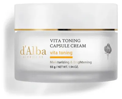 d’Alba Vita Toning Capsule Cream – rozjasňující pleťový krém s vitaminy – 55 g – obrázek 1