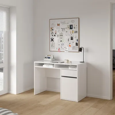 Zdjęcie produktu dla Biurko Function Plus biały wysoki połysk
