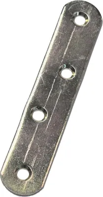 Image de Plaque Union Droite Bichromatée Fixation Robuste Bichromatée - Micel