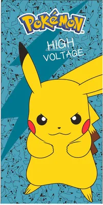 Produktbild von *POKEMON 19603 Pikachu Mikrofasertuch