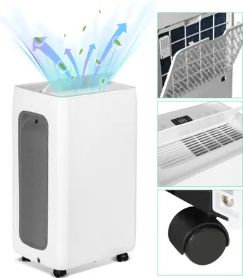 Produktbild von Peviasot Luftentfeuchter 26 L / Tag, 4,5L Behälter, bis 30 m², elektrisch, 24H Timer, Auto-Modus - Raumentfeuch Entfeuchtungsleistung