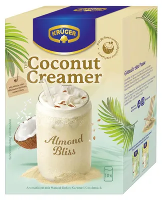 Krüger Typ Coconut Creamer Almond Bliss 10x20g Packung 200g