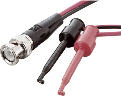 Produktbild von VOLTCRAFT BNC-Messleitung 0.80 m Schwarz, Rot
