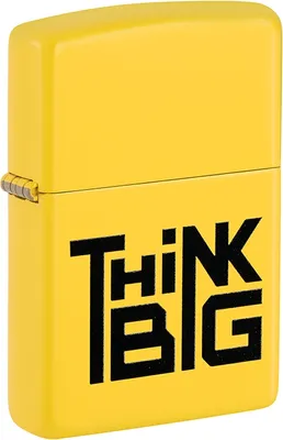 Zdjęcie produktu dla Zapalniczka Zippo Napis Think Big Design 60007284