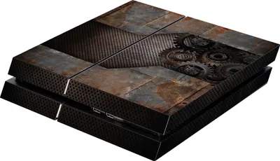 Produktbild von Skins - Sticker für PS4 Konsole (Rusty Metal)