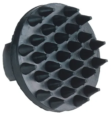 Produktbild von Gumminoppenstriegel, schwarz