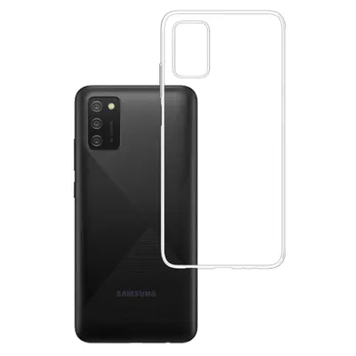Produktbild von 3mk Schutzhülle Clear Case Cover für Samsung Galaxy A03s 4G transparent backcover