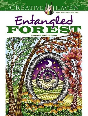 Obrázek produktu pro Creative Haven Entangled Forest Coloring Book