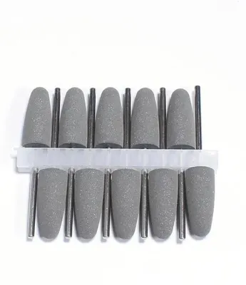 Produktbild von Nagelfräser-Bits, 10-teilig - Elektrischer Rotationsfräser - Polieren - Kunststoff - P2B-10