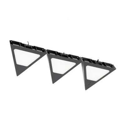 Produktbild von Prios Odia LED-Unterbauleuchte, schwarz, 3er
