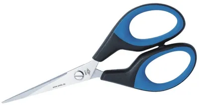 Produktbild von Schere Softcut 15,2 cm schwarz/blau Packung mit 10 Stück