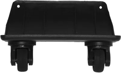 Produktbild von Doppel Lenkrollen 2 Rollen Ersatzräder 360° Kunststoff - Tasche Koffer Trolley