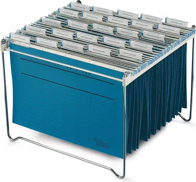 Produktbild von DURABLE Hängemappenkorb A4+ Metall, 312323 silber