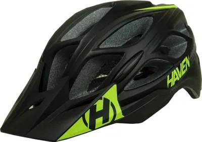 Obrázok produktu pre Cyklistická prilba HAVEN - GRAPHOLO - čierna/zelená (55-58 cm)