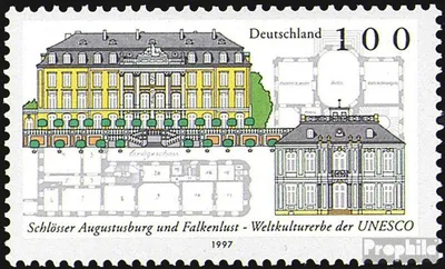 Produktbild von Briefmarken BRD (BR.Deutschland) 1997 Mi 1913 (kompl.Ausgabe) postfrisch Kultur- und Naturerbe der Menschheit