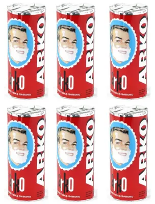 Produktbild von Arko Rasierseife - Das Original 6 x 75g