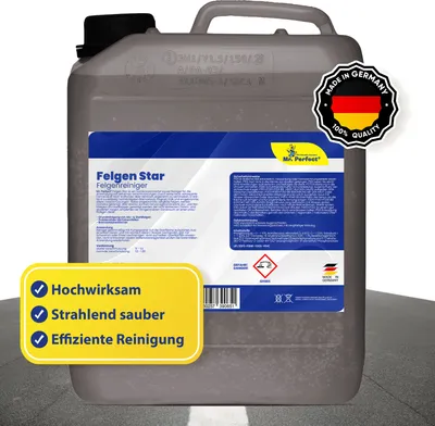 Produktbild von Mr. Perfect Felgen Star Felgenreiniger 10L - Reiniger für Alu & Stahl