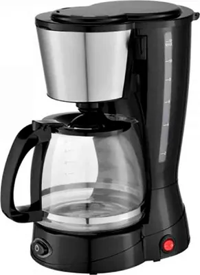 Obrázek produktu pro Grunkel CAF-NAROMA, Kávovar na překapávanou kávu, 1,5 l, Mletá káva, 800 W, Černá, Nerezová ocel