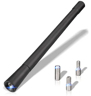 Autoantenne 17,5 cm, flexibel, FM/AM/DAB+, M4/M5/M6 Adapter
