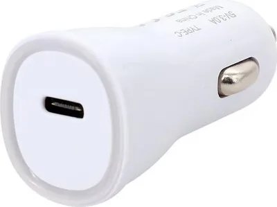 Image de Chargeur Usb C F - Sur Allume-cigare - 15w - Blanc - Erard
