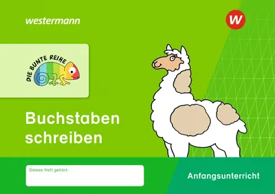 Produktbild von DIE BUNTE REIHE - Deutsch. Buchstaben schreiben