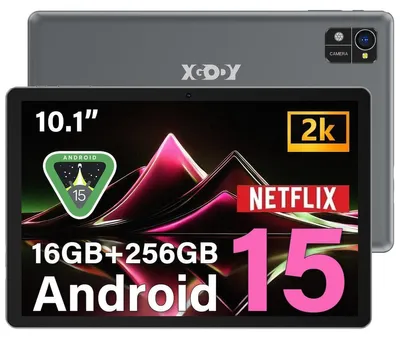 Obrázek produktu pro Tablet 11 palců, Wi-Fi, Android 15, osmijádrový procesor, 24 GB RAM, 256 GB úložiště, 5G, 8000mAh baterie, 13MP kamera, USB-C, Bluetooth.Tablet 15-10 palců, 16 GB + 256 GB, včetně klávesnice a ochranného pouzdra