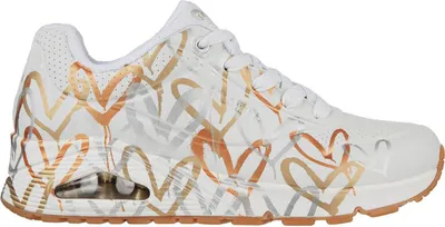 Produktbild von SKECHERS Uno Metallic Love Schuhe Damen weiss 38
