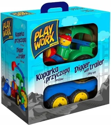 Zdjęcie produktu dla Koparka w kolorowym pudełku