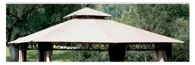 Produktbild von Ersatzabdeckung für Pavillon 3 x 3 m, Beige, belüftet