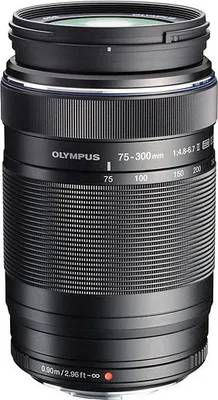 Zdjęcie produktu dla Olympus M.ZUIKO DIGITAL ED 75-300mm F4.8-6.7 II, 18/13, 75 - 300 mm, Automatyczne ustawienie ostrości