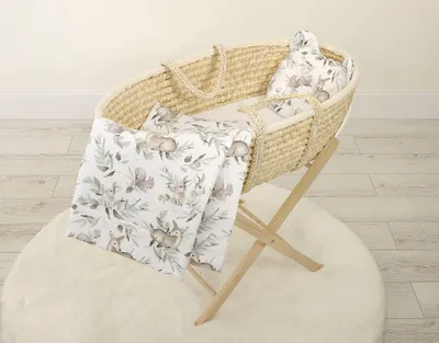 Obrázok produktu pre Prikrývka s vankúšom Teddy - sada 2ks - woodland olive