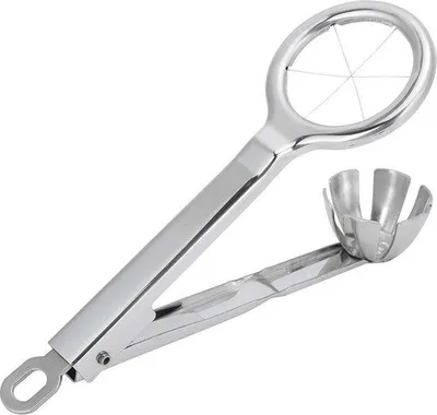 Productafbeelding van Famanu eierdoozer van roestvrij staal - zilver, 15 x 8 cm
