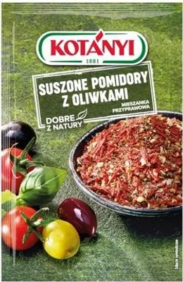 Zdjęcie produktu dla Kotanyi Suszone pomidory z czosnkiem 22g