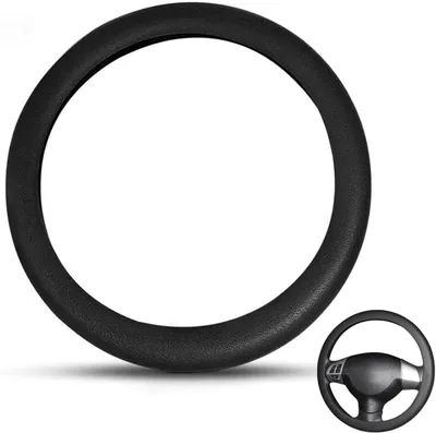 Obrázek produktu pro Potah na volant z mikrovlákna, protiskluzový, průměr 34-40 cm, pro automobil