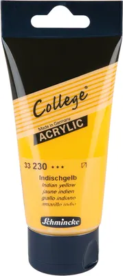 Produktbild von Schmincke 75ml College Acryl Indischgelb Acryl 33 230 013