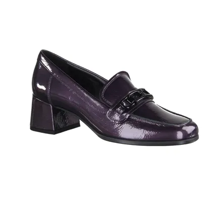 Produktbild von Högl 1043468700 Damenschuhe, Pumps, , Aubergine, Topp - Damenschuhe Modische Pumps / Ballerina, Mehrfarbig, leder (metallic-wet), absatzh&oumlhe: 35 mm
