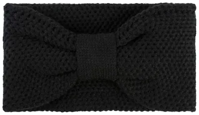 Produktbild von Strickhaarband mit Knoten und Perlenstrickmuster