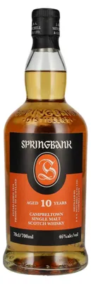 Produktbild von Springbank 10 Years Old Campbeltown Single Malt Scotch Whisky 46% Vol. 0,7l
