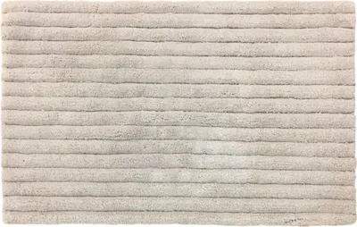 Produktbild von TrendLine Badteppich beige Baumwolle 80 x 50 cm