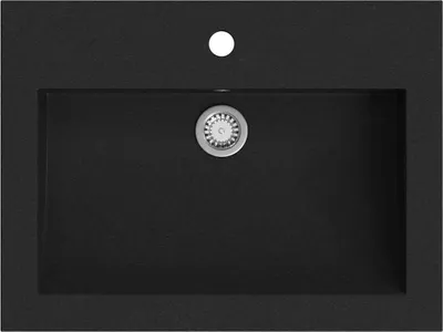 Obrázek produktu pro vidaXL Žulové umyvadlo 600×450×120 mm Černá