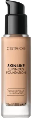 Obrázok produktu pre CATRICE Skin Like Luminous Foundation, Flakón s pumpičkou, Tekuté, Univerzálna pleť, Hydratačné, Svietiace, Béžová, 020N