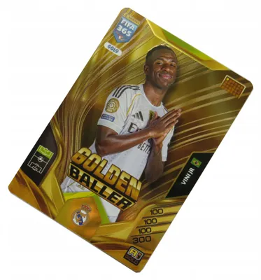 Produktbild von Panini Fifa 365 2026 Golden Baller Vini Jr. Gol9 Real Collector’s Card