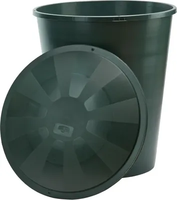 Obrázok produktu pre Sud na vodu 300 l zelený vr. veka a výpustného ventilu