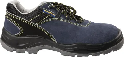 Immagine prodotto di Scarpe di sicurezza Goodyear con metallo S1P in pelle scamosciata blu e nera Taglia 37