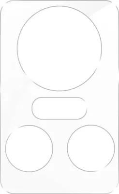 Image de Avizar, film de protection anti-rayures pour caméra arrière pour Realme GT Neo 3, Transparent