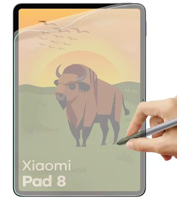 Produktbild von Matte Folie für Xiaomi Pad 8, Bizon Tab Film Matte, 1 Stück