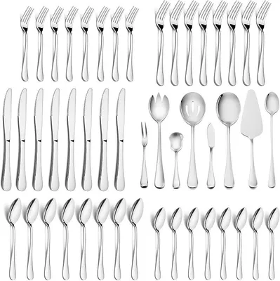 Imagen del producto de Juego de cubiertos con utensilios para servir