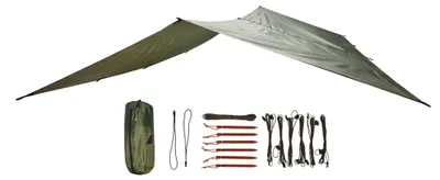 Immagine prodotto di Bushmen EASY Tarp 4×3 / verde Accessori