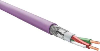 Image de Câble Profibus LAPP pour pose fixe, 2 conducteurs, 1x2x1 mm², diamètre extérieur 8,0 mm, diamètre des conducteurs 2,5 mm - 1 mètre
